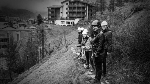 "vom bebauten in den unbebauten Raum und wieder zurück"